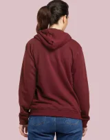 Vue 21 de Hoodie Zippé Unisexe coton bio Made in France Montaigne
