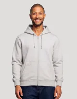Vue 15 de Hoodie Zippé Unisexe coton bio Made in France Montaigne
