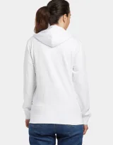 Vue 2 de Hoodie Zippé Unisexe coton bio Made in France Montaigne
