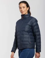 Vue 6 de Doudoune Femme Mat En Duvet Genova
