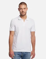 Vue 10 de Polo Manches Courtes Homme Made in France Sartre