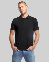 Vue 7 de Polo Manches Courtes Homme Made in France Sartre