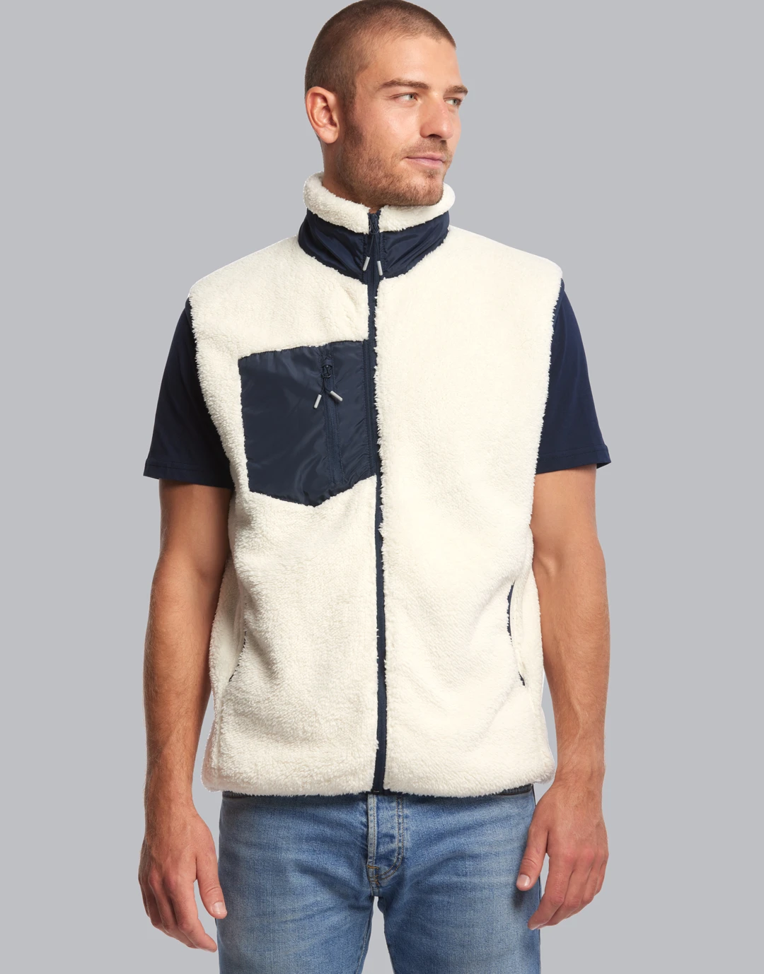 Bodywarmer Sherpa Homme Inuit