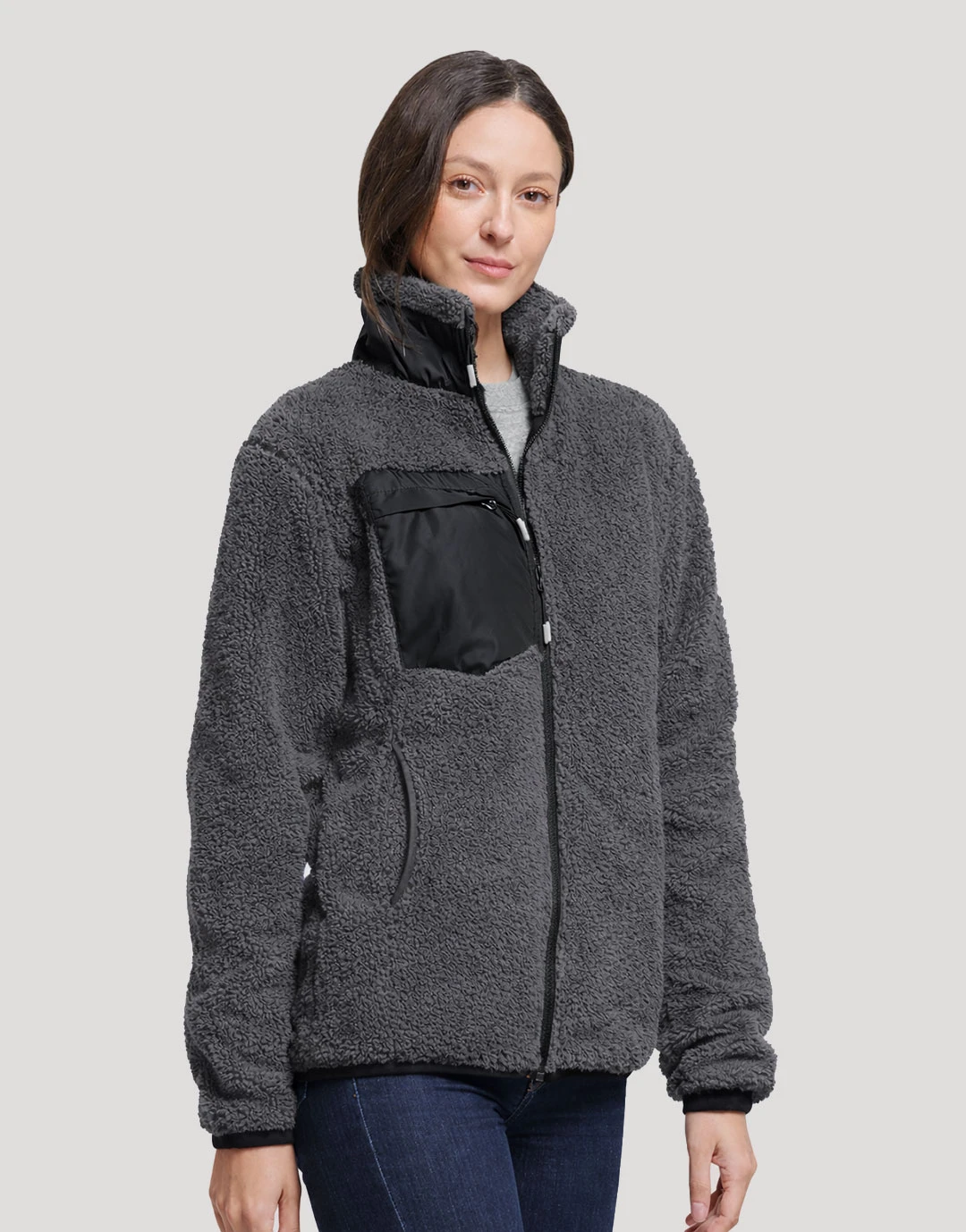Sherpa Femme Manches Longues Anouk
