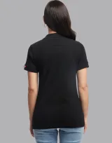 Vue 2 de Polo Manches Courtes F Made in France Beauvoir