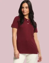Vue 10 de Polo Manches Courtes F Made in France Beauvoir