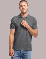 Vue 16 de Polo Manches Courtes Homme Made in France Sartre