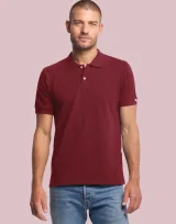 Vue 23 de Polo Manches Courtes Homme Made in France Sartre