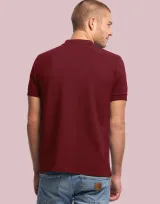 Vue 24 de Polo Manches Courtes Homme Made in France Sartre