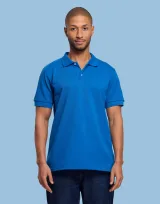 Vue 18 de Polo Manches Courtes Homme Made in France Sartre