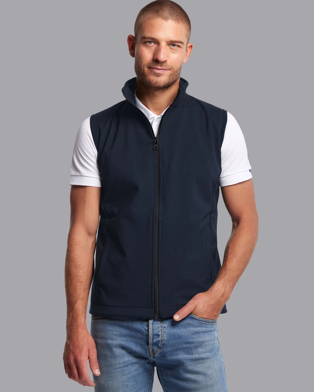 Bodywarmer softshell Homme Made in France Semnoz