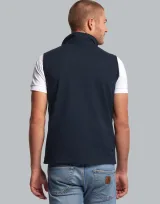 Vue 2 de Bodywarmer softshell Homme Made in France Semnoz