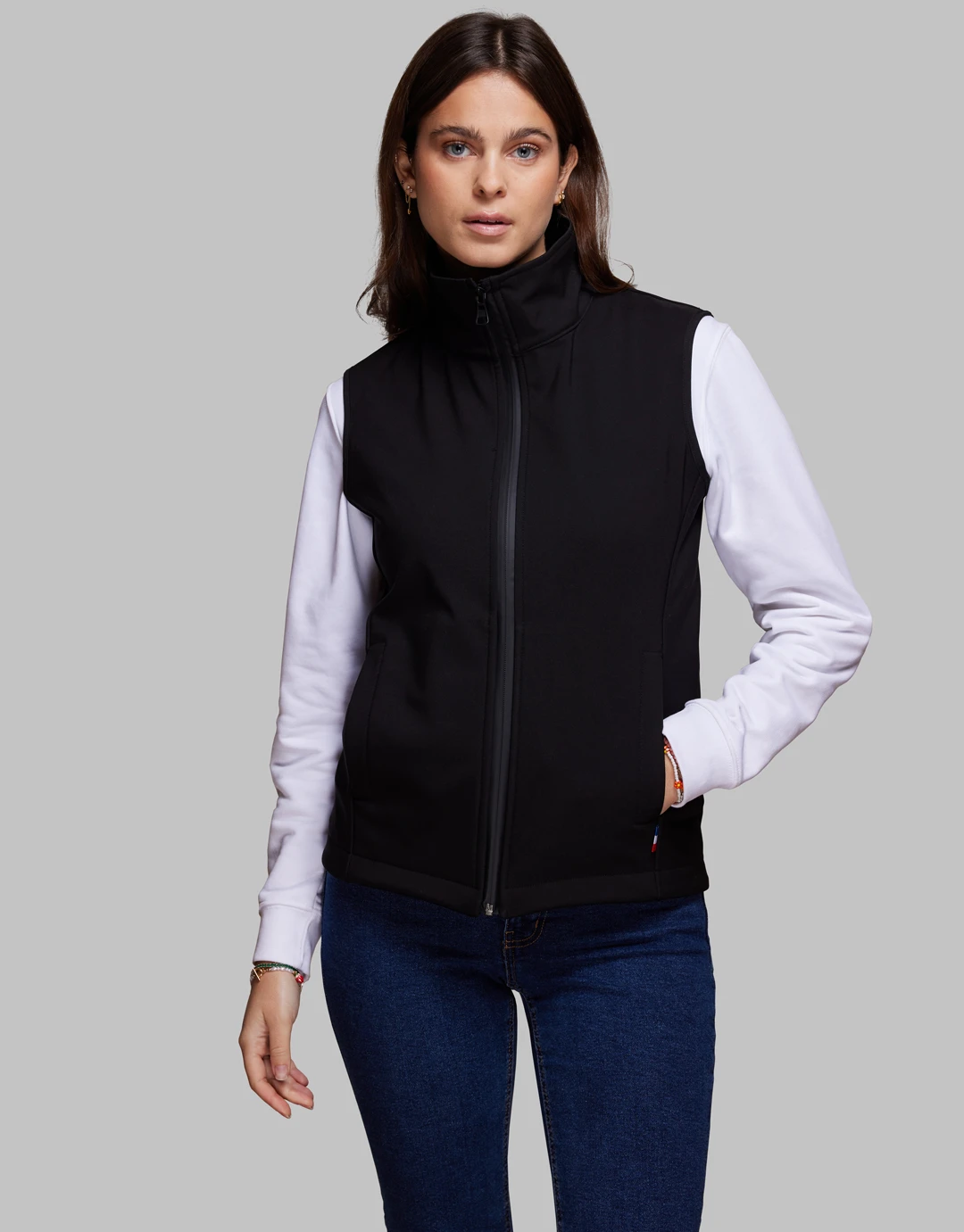 Bodywarmer softshell Femme Made in France Vercors
