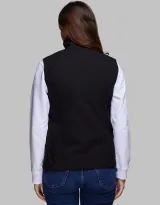 Vue 2 de Bodywarmer softshell Femme Made in France Vercors