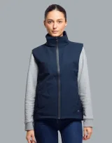 Vue 8 de Bodywarmer softshell Femme Made in France Vercors