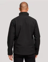 Vue 7 de Blouson softshell Homme en polyester recyclé Made in France Bellecombe