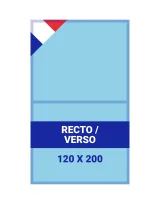 Vue 1 de Impression R°V° 120x200cm Lightframe 120V