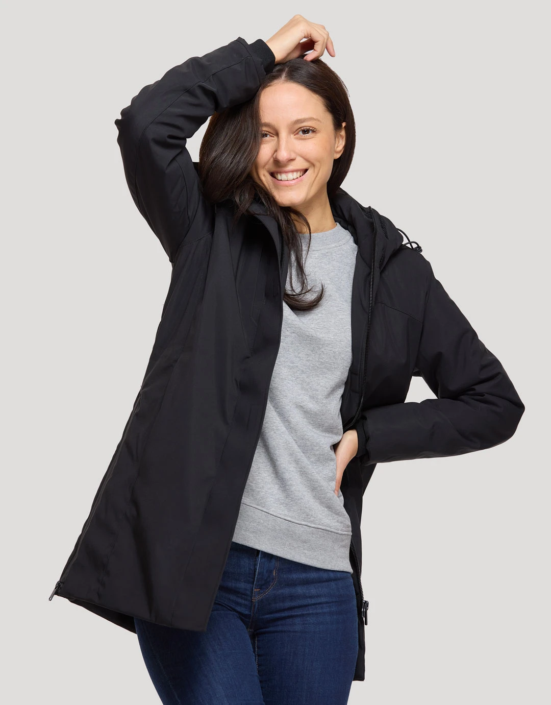 Parka longue imperméable Femme Yuki
