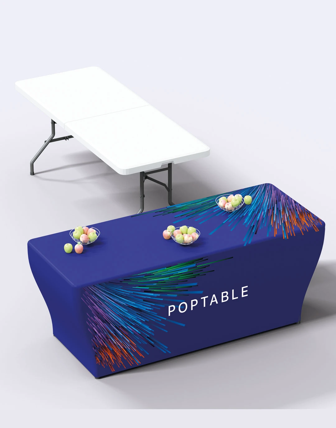 Table pliante rectangulaire 240*74*74 Poptable 240