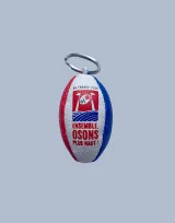 Vue 1 de Porte-clés Rugby Rubber 7cm Wr008