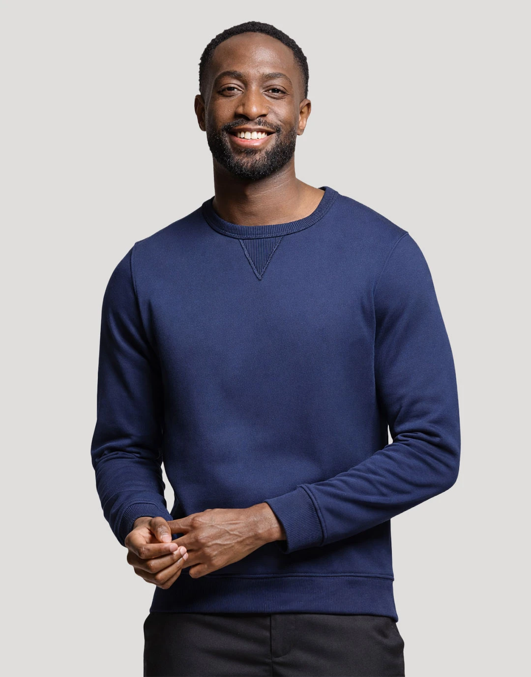 Sweat à col rond Unisexe coton bio Made in France Deleuze