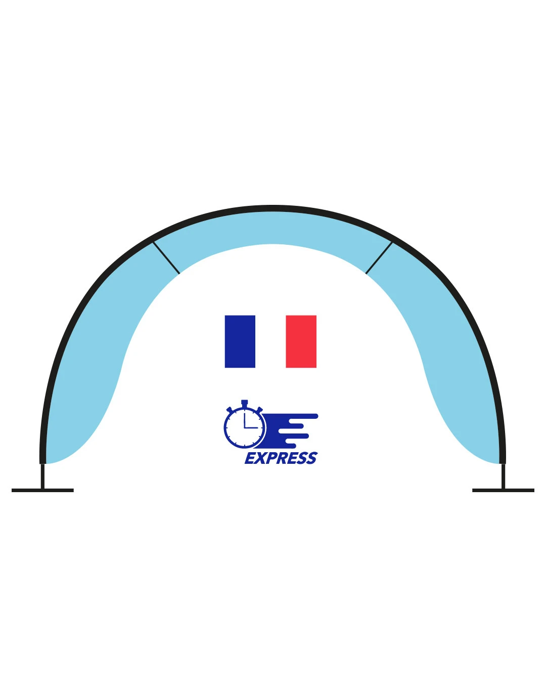 Impression R° traversant Express Archgate 550Vfr