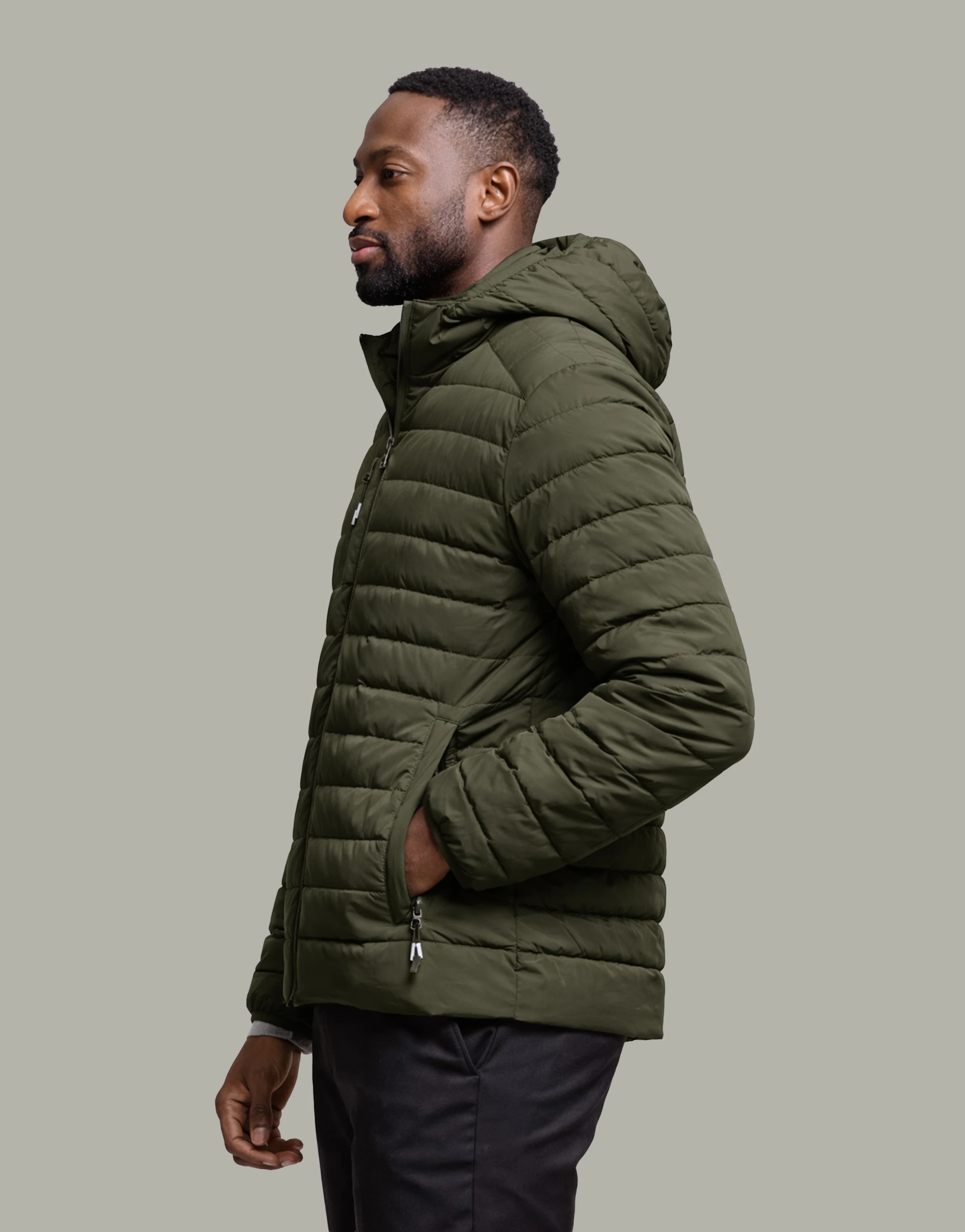 Doudoune Homme ripstop mat Ross