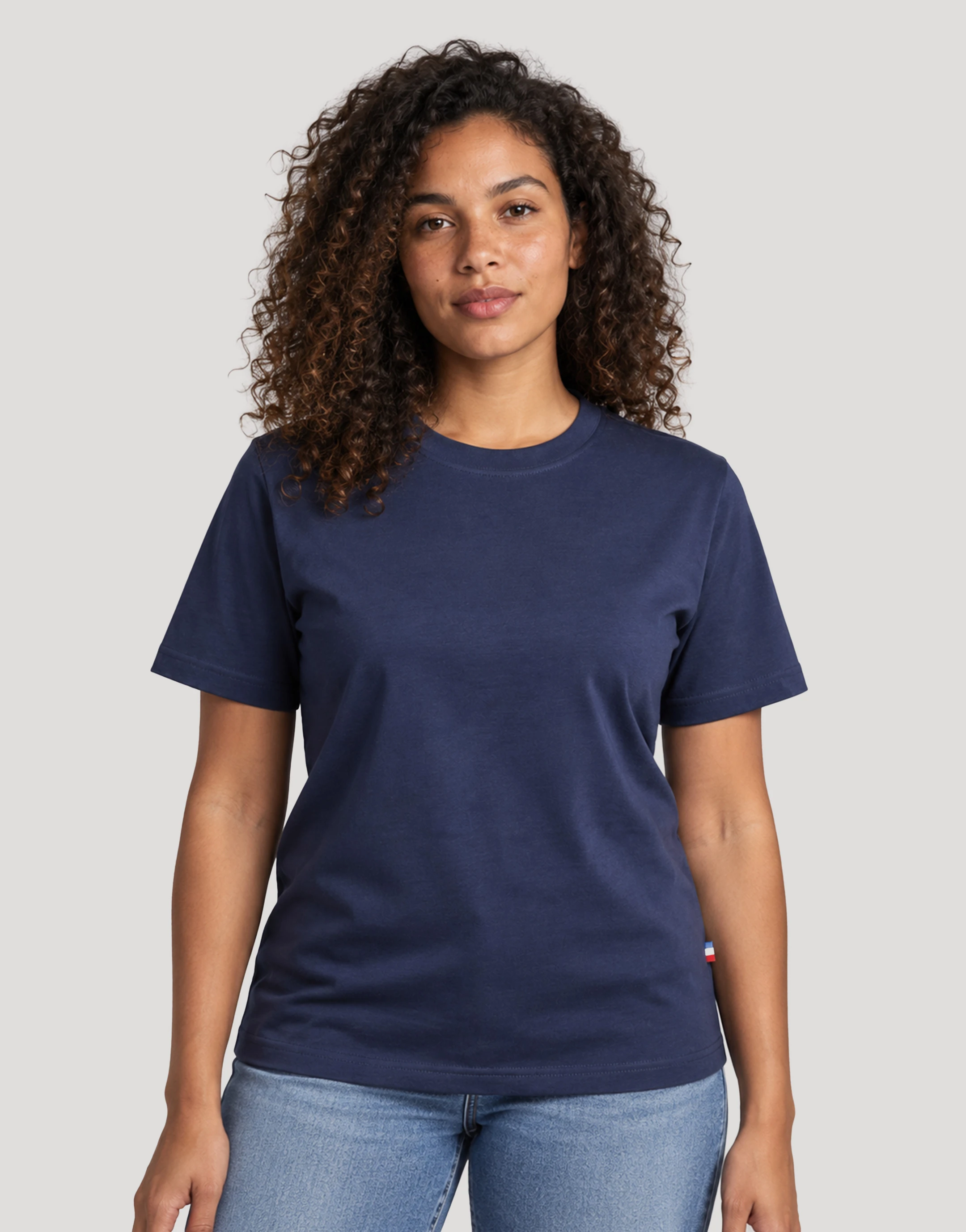 T-Shirt MIF coton interlock Relax Fit Femme Hersch