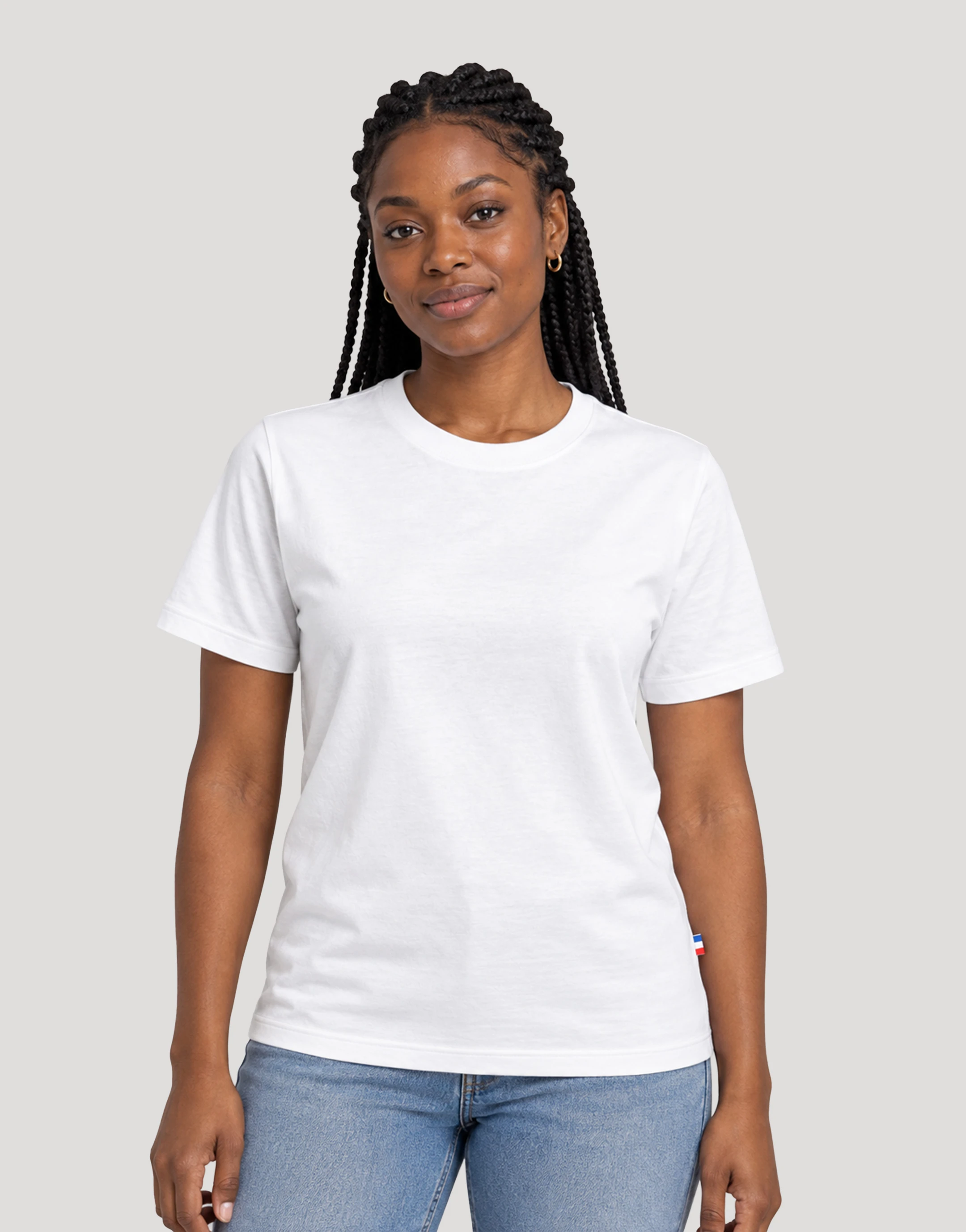 T-Shirt MIF coton interlock Relax Fit Femme Hersch