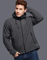 Vue 6 de Softshell homme 2 couches Alpi