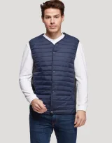 Vue 3 de Gilet matelassé unisexe Ben