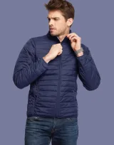 Vue 3 de Doudoune homme mat Cirrus