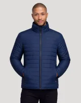 Vue 1 de Doudoune manche longue MIF en rPET Homme Courchevel