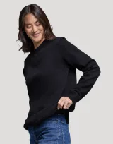 Vue 4 de Sweat à col rond Unisexe coton bio Made in France Deleuze