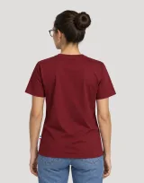 Vue 5 de T-Shirt MIF coton interlock Relax Fit Femme Hersch