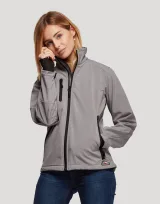 Vue 3 de Softshell femme 3 couches Magma