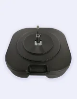 Vue 1 de Base à eau PVC 25L avec Axe Matp25