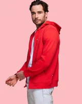 Vue 7 de Hoodie Zippé Unisexe coton bio Made in France Montaigne