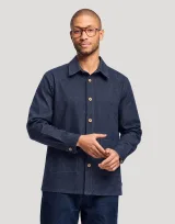 Vue 1 de Surchemise MIF Unisexe en Denim Montesquieu