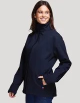 Vue 2 de Blouson softshell Femme en polyester recyclé Made in France Saleve