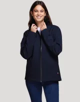 Vue 1 de Blouson softshell Femme en polyester recyclé Made in France Saleve