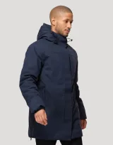 Vue 2 de Parka Longue Élégante Homme Sapporo