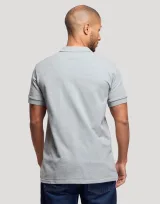 Vue 4 de Polo Manches Courtes Homme Made in France Sartre