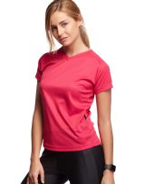 Vue 4 de T-shirt running femme 140 g Step