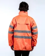 Vue 5 de Sur parka coupe vent Stig