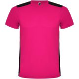 Vue 4 de T-shirt de sport de 130 g/m² Detroit à manches courtes pour enfant