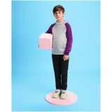 Vue 3 de Sweat à capuche de 280 g/m² Badet bicolore pour enfant