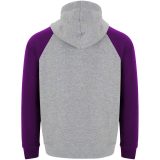 Vue 2 de Sweat à capuche de 280 g/m² Badet bicolore pour enfant