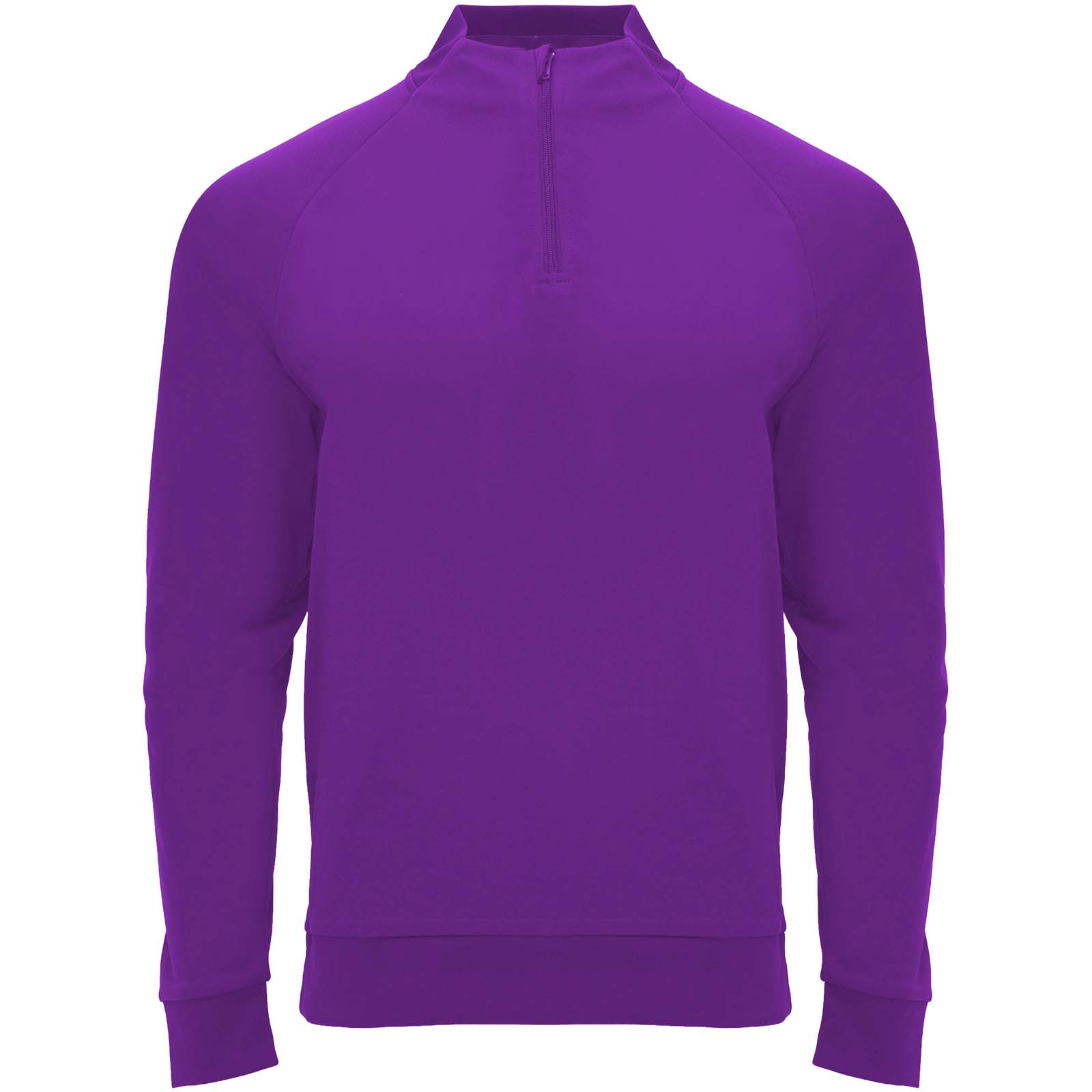 Sweatshirt de 200 g/m² Epiro à manches longues avec fermeture demi- zip pour enfant