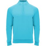 Vue 1 de Sweatshirt de 200 g/m² Epiro à manches longues avec fermeture demi- zip pour enfant